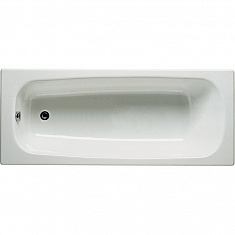 Чугунная ванна 100х70 см без противоскользящего покрытия Roca Continental 211507001